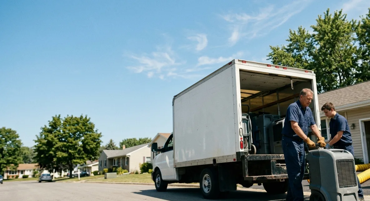 Water Damage Cleanup in Linton, IN near me